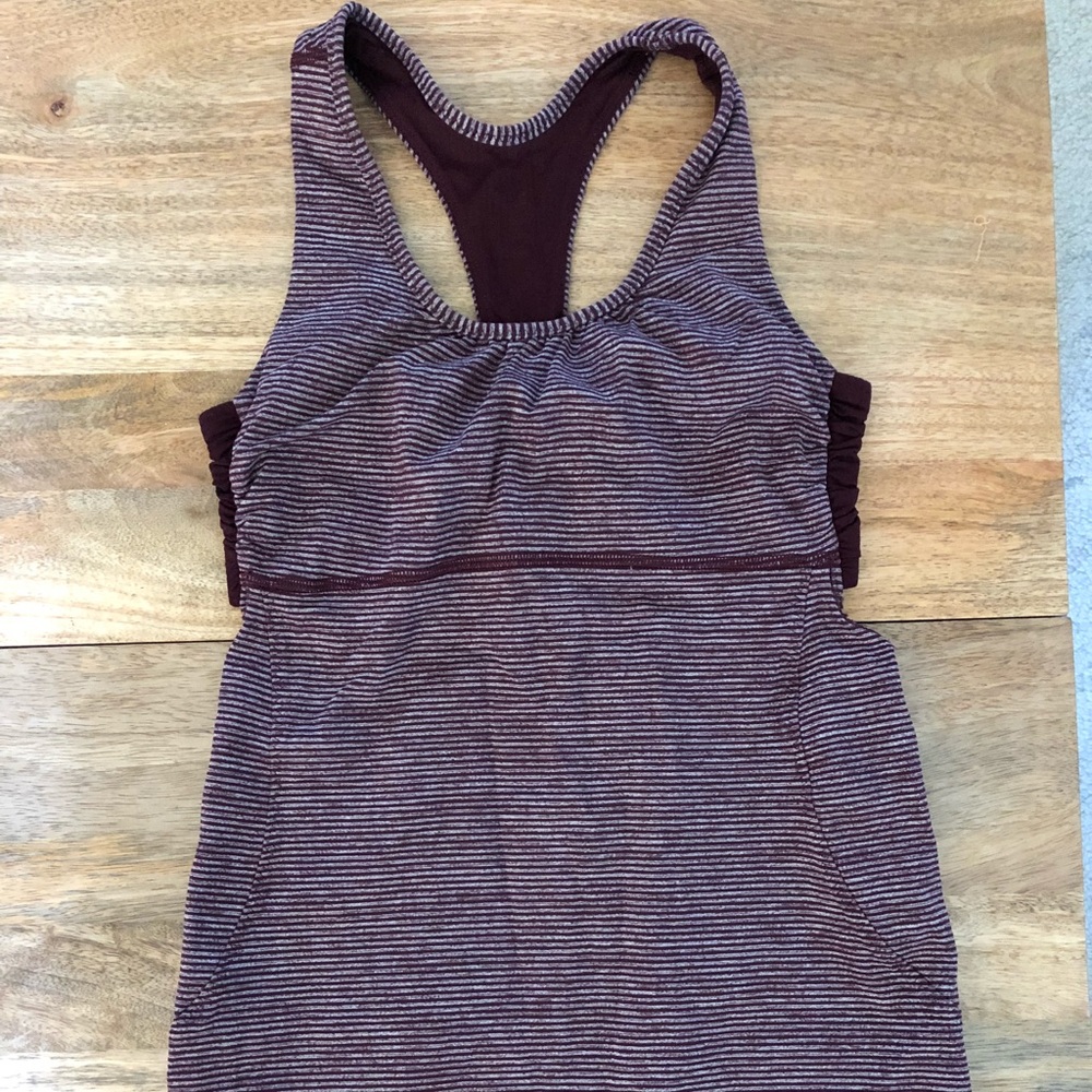Lululemon tank size 4 purple